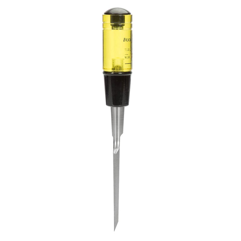 Buck Bros. Buck Brothers 120106BC 1 Inch Wood Chisel Made in USA, For Paring and Finishing Cuts in Carpentry and Woodworking, Tempered Tool Steel Blade, Mallet-Safe Handle - Image 3